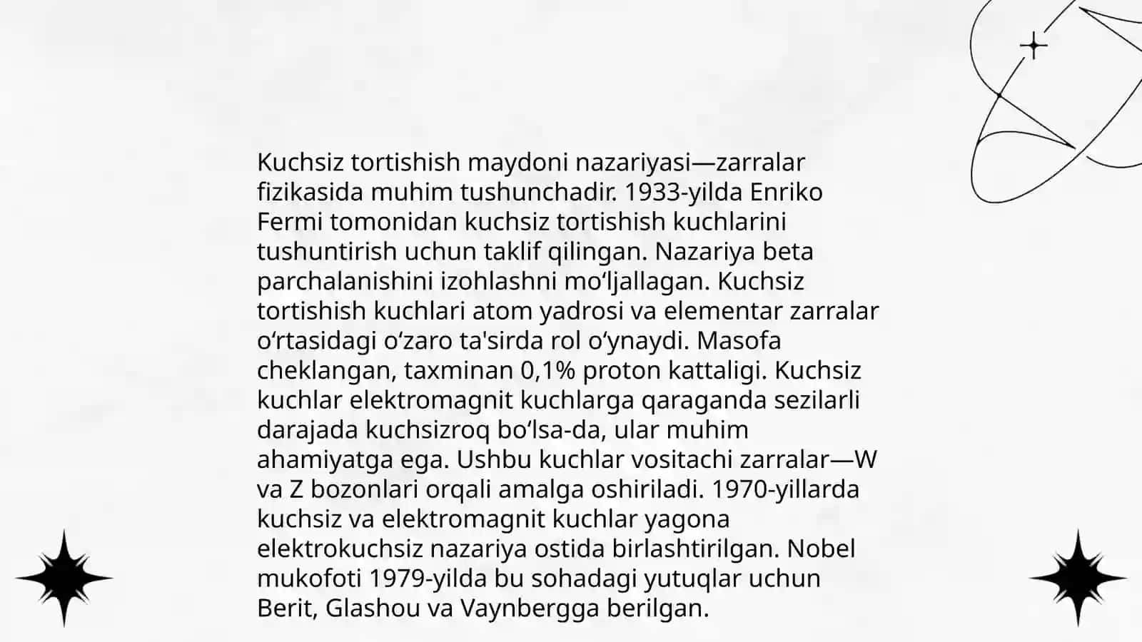 Kuchsiz tortish maydoni 4