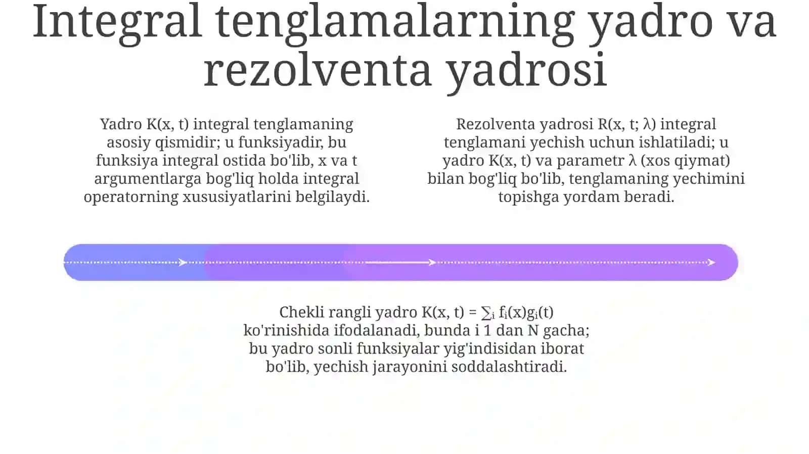 Fredgolm va volterva integral tenglamalari 4