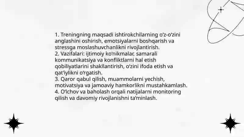 Psixologik trening haqida umumiy tushuncha 4