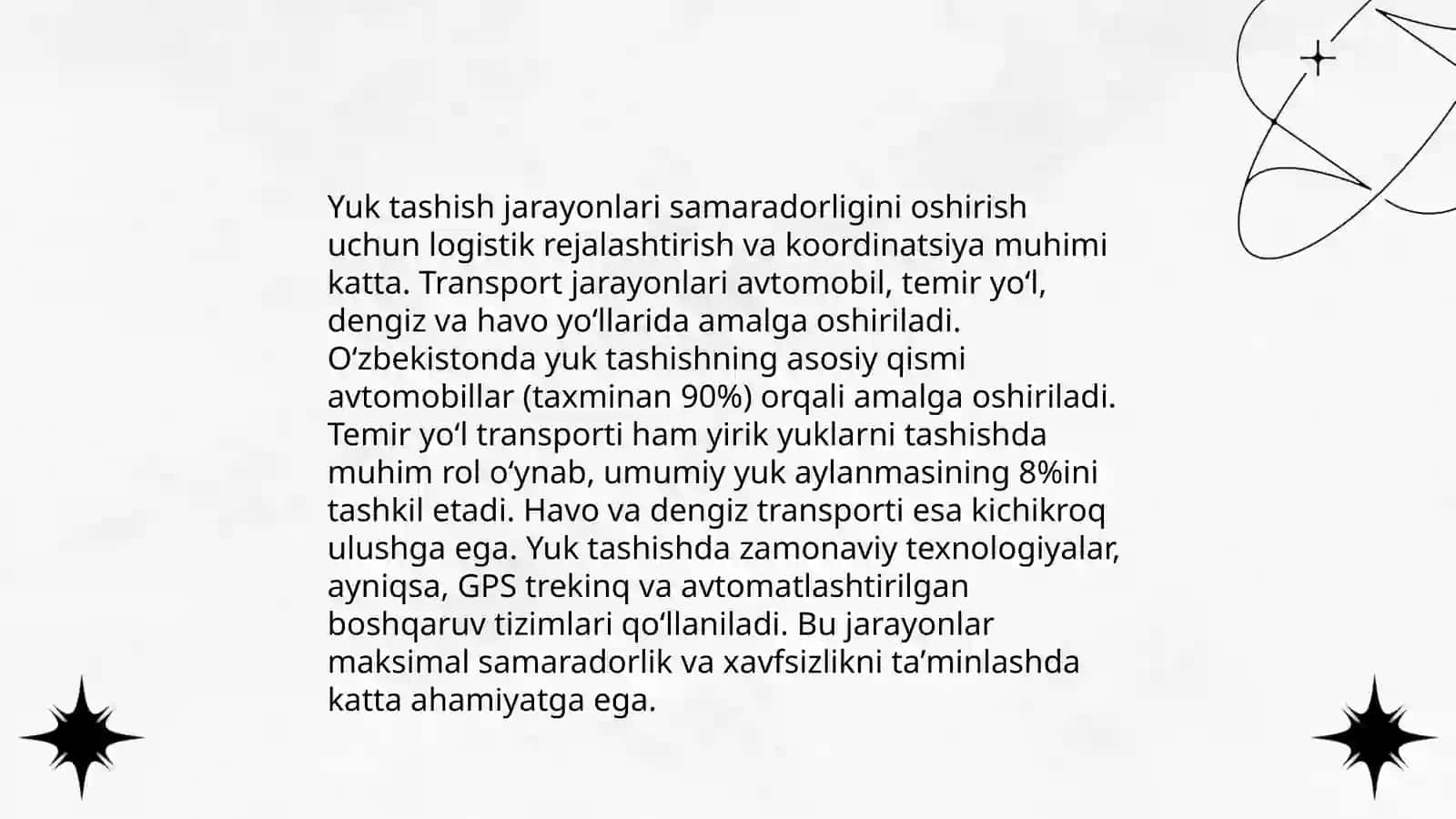 Logistik operasiyalar va funksiyalarning mohiyati 4