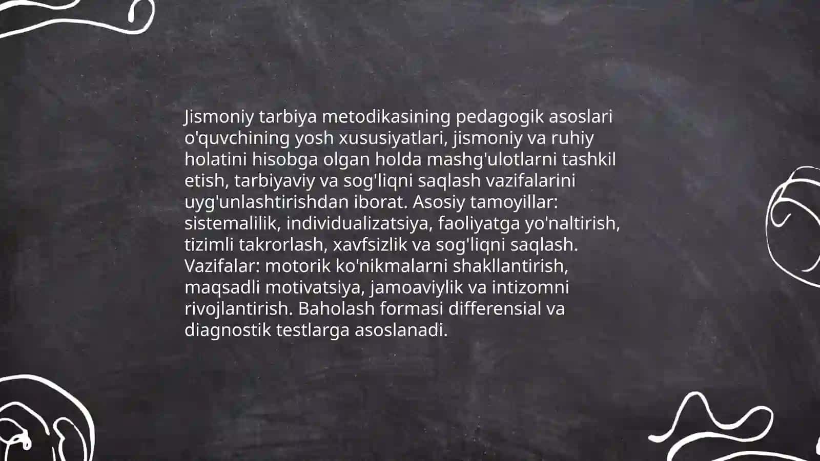 Jismoniy tarbiya nazariyasi va matodikasi 4