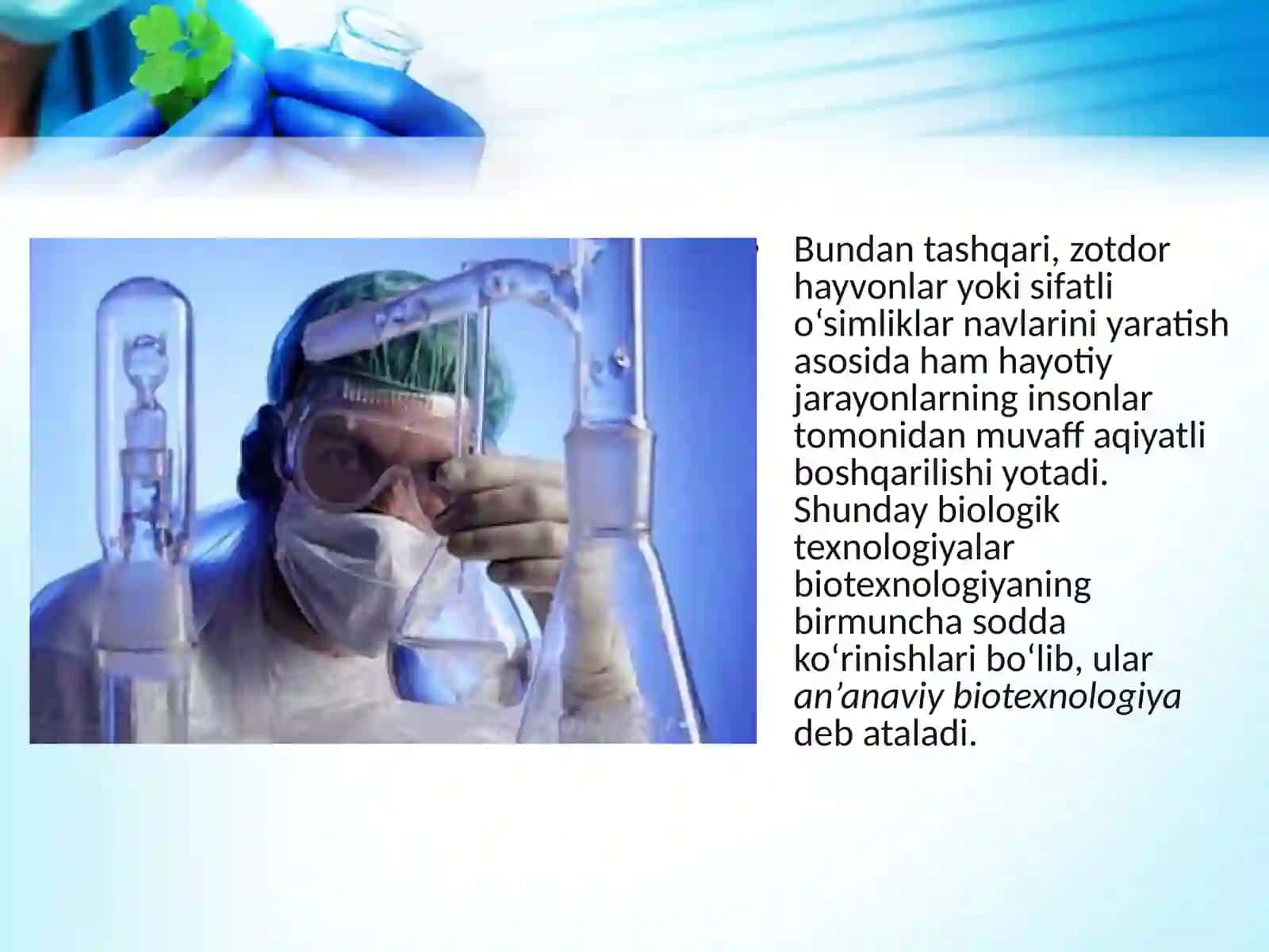 Gen va hujayra muhandisligiga asoslangan biotexnologiya 4