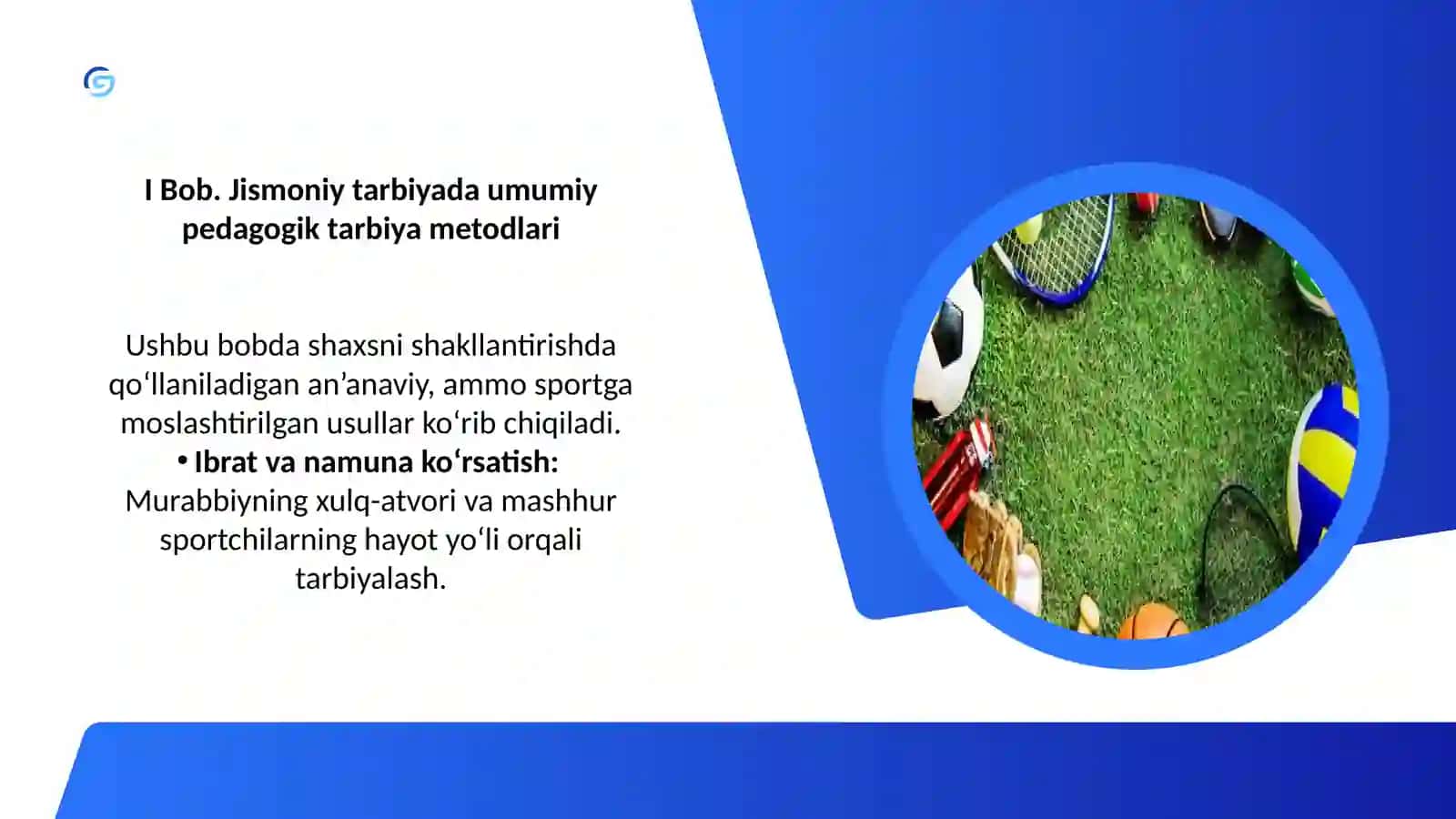 Jismoniy tarbiya va sport sohasida qo`llaniladigan tarbiya metodlari 4
