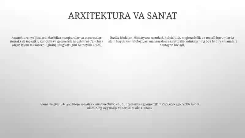 Islom Sivilizatsiyasi 4