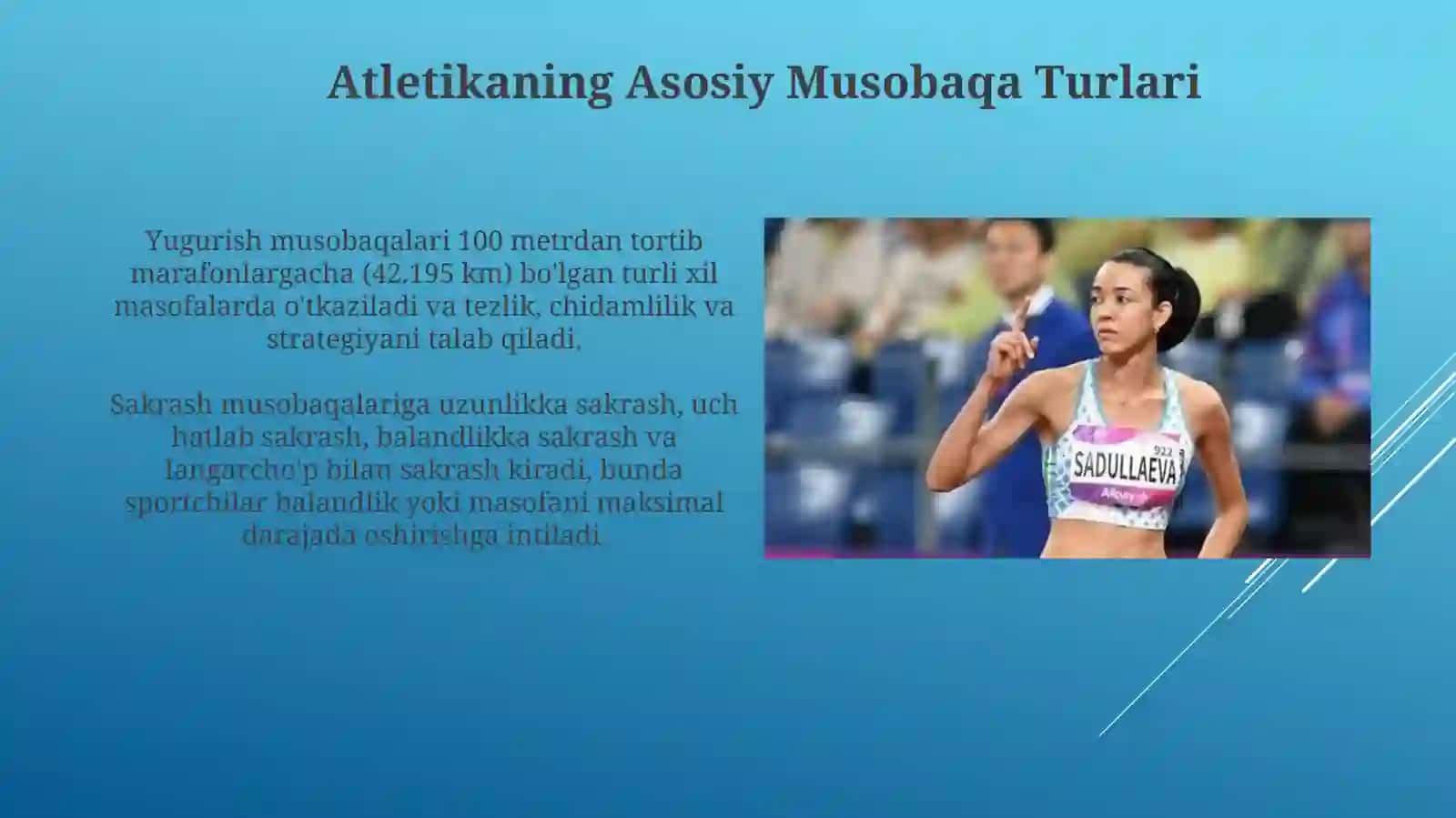 Yengil atletika va uning turlari 4