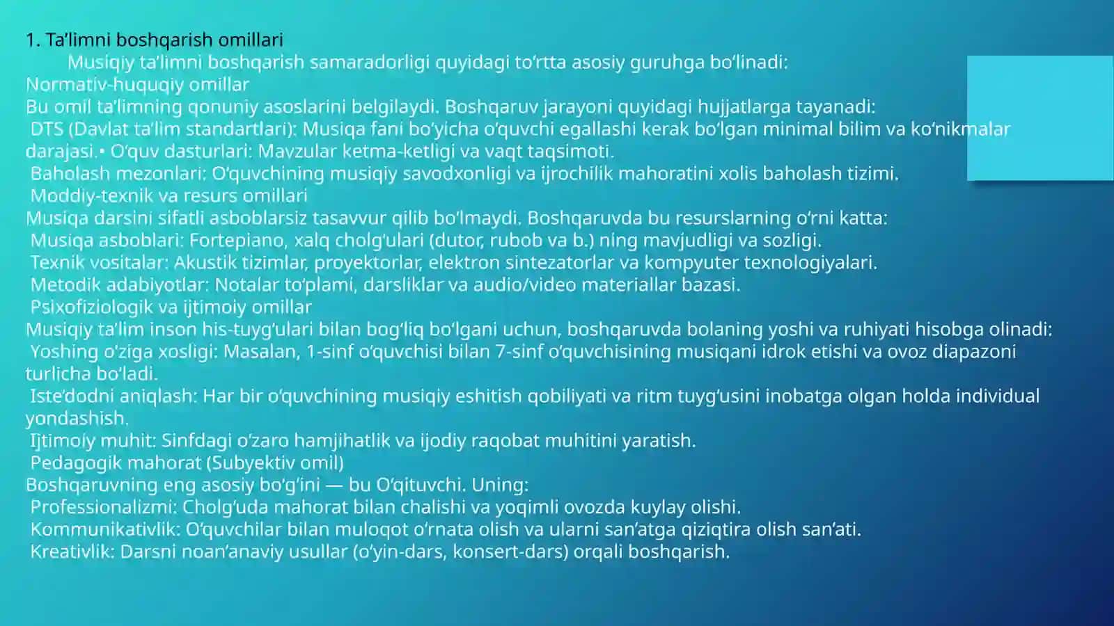 Musiqa ta'limi va tarbiyasi 4