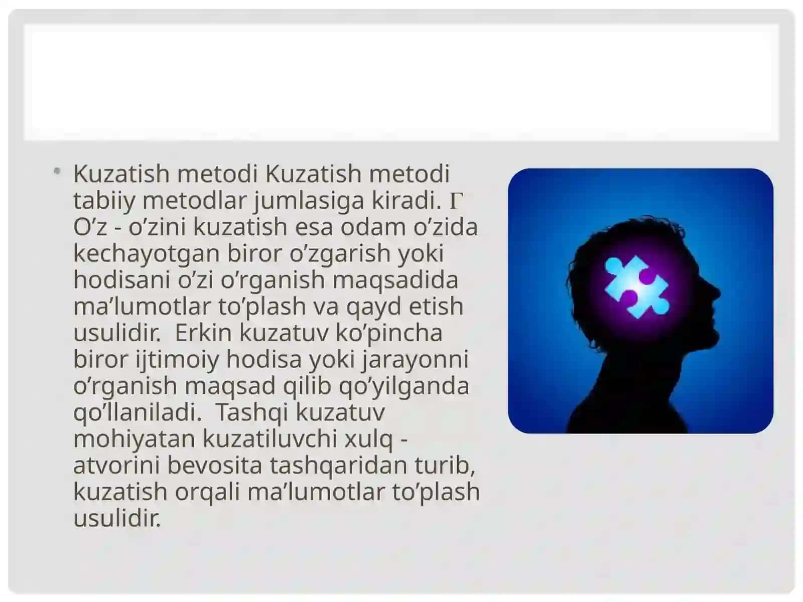Psixologiya Fanining predmeti, maqsadi va vazifalari 4