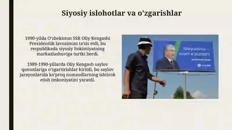 Iqtisodiy va Siyosiy O'zgarishlar 4