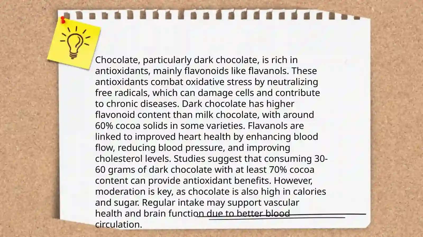 The benefits of chocolate 4