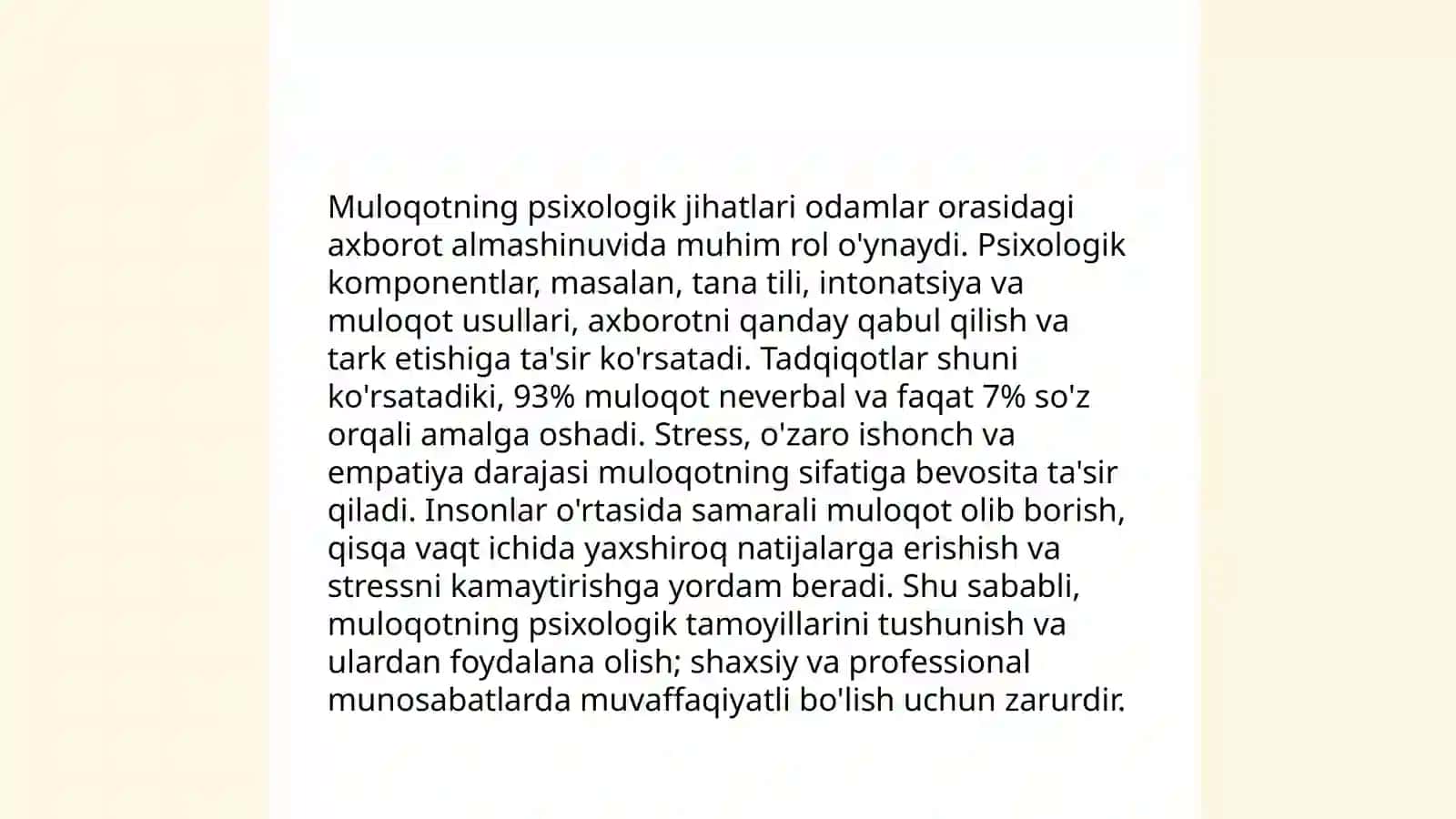 Muloqot madaniyati va psixologiyasi 4