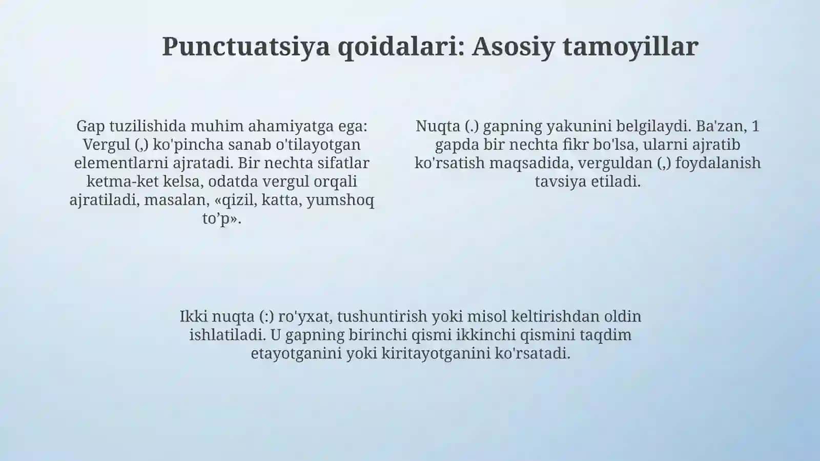 Punktuatsiya 4