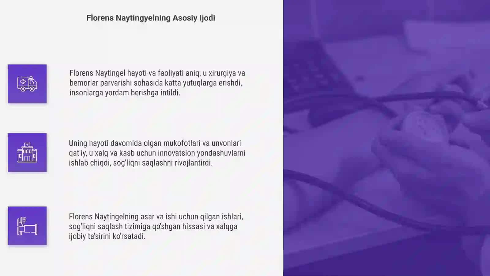 Florens Naytingyel: Hayoti va Ta'limi 4
