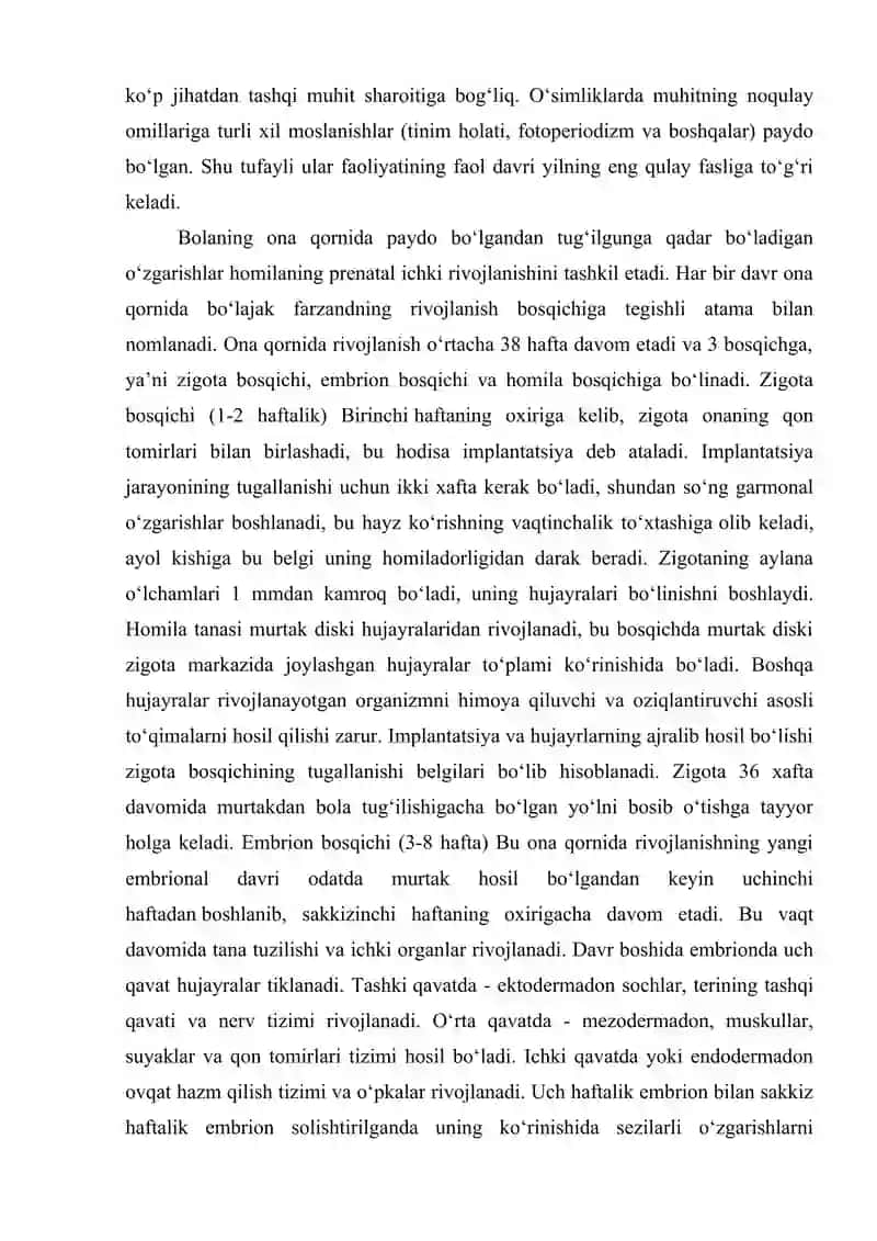 Ontaganezning ilk bosqichlarida insonning pisixik rivojlanishiga xos xususiyatlari 4