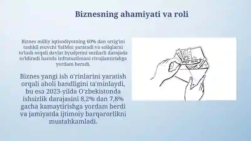 Biznesga kirish fanining mohiyati va obektiv zarurligi 4