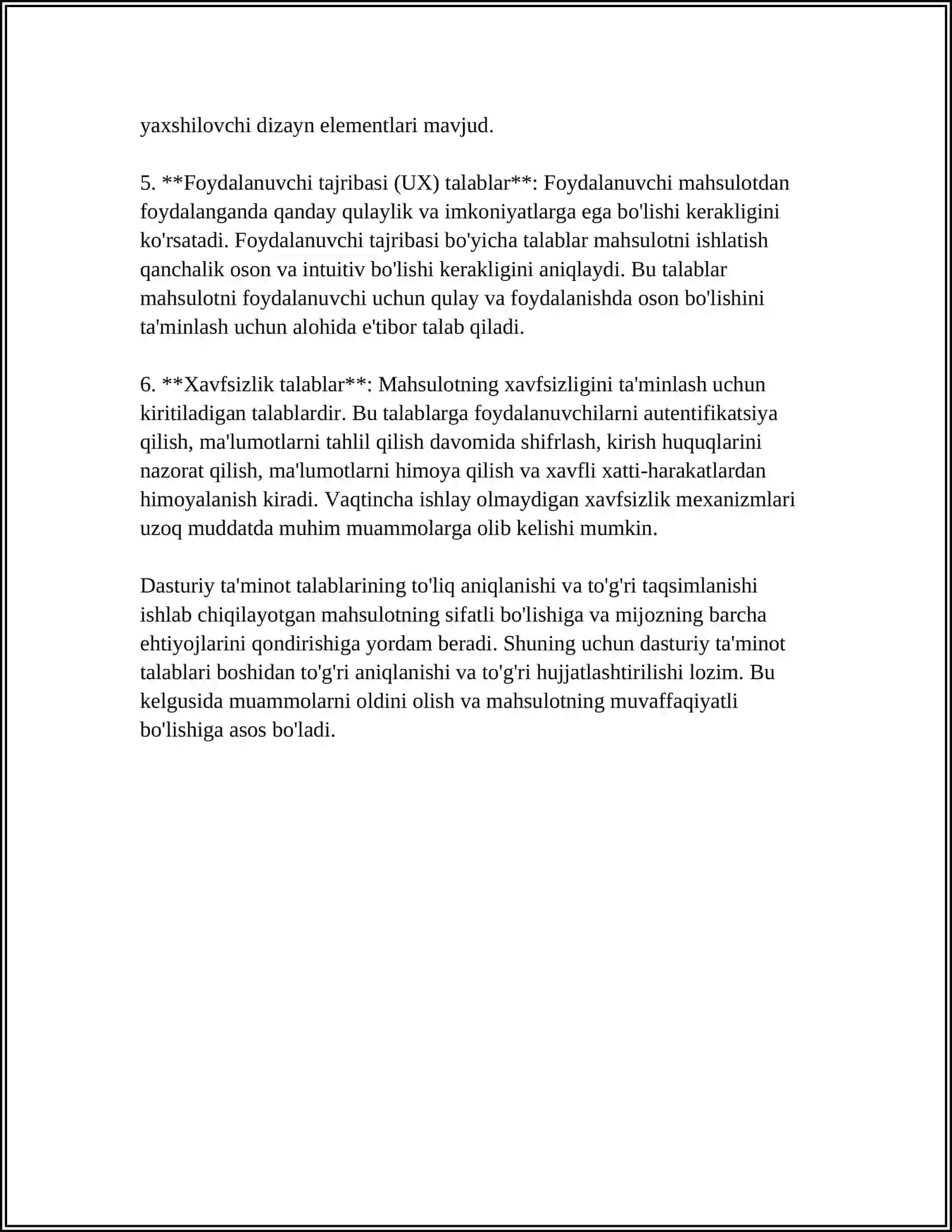MUSTAQIL ISH Mavzu: RELELARGA BOʻLGAN TALABLAR TURLARI VA TUZILISHI HAMDA ULARNING ISHLASH REJIMLARI 4