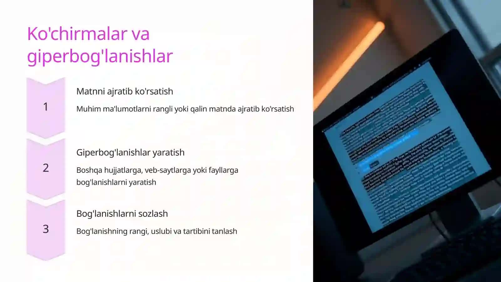Avtomatlashtirilgan vositalar va shablonlar 4