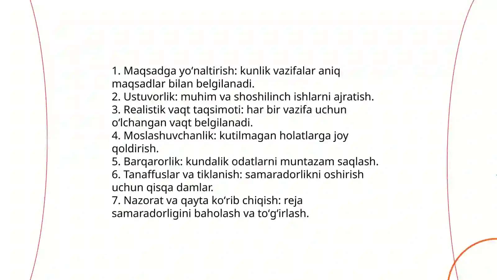 Kun tartibi va uning ahamiyati 4