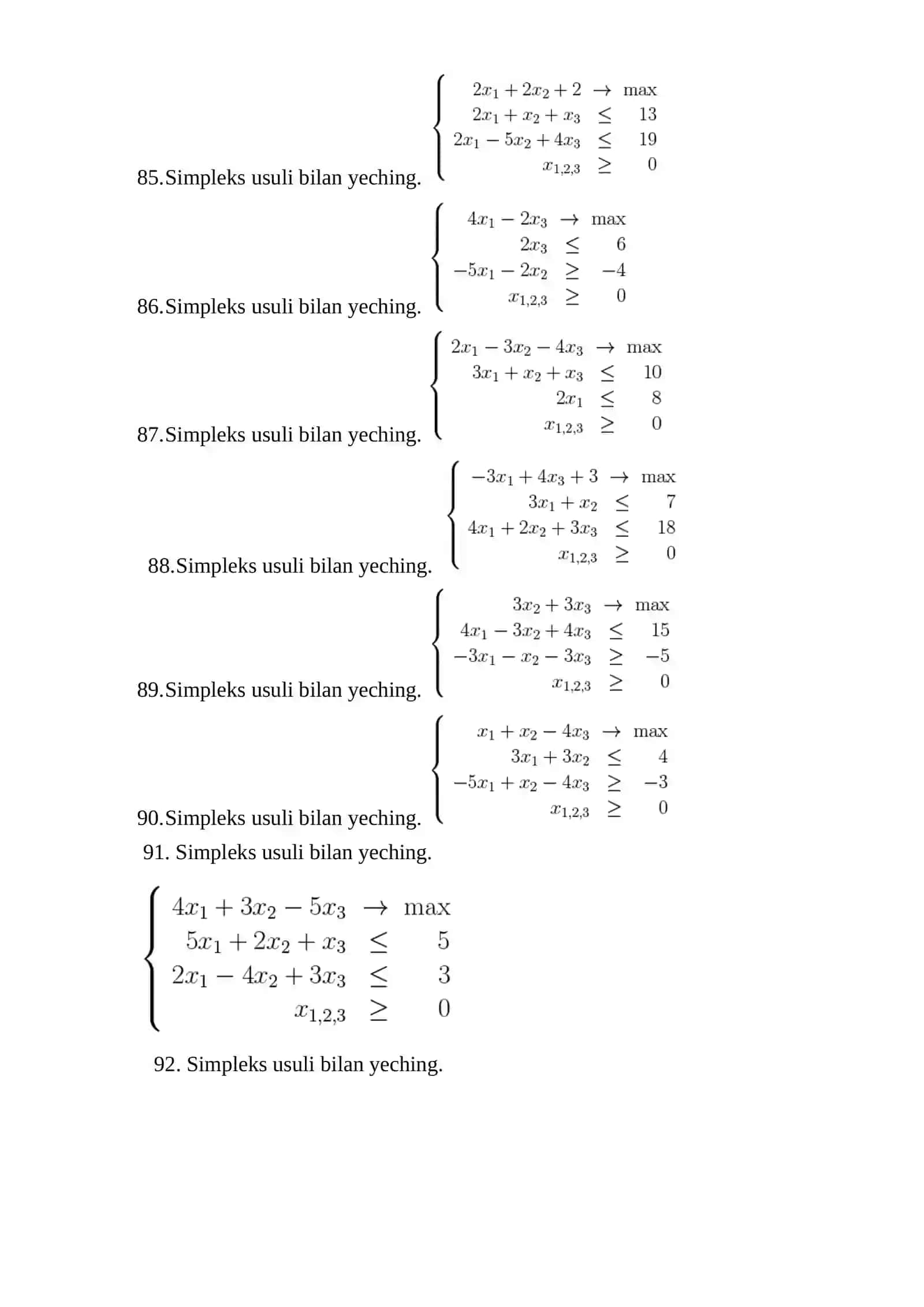 Matematik modellashtirish 4