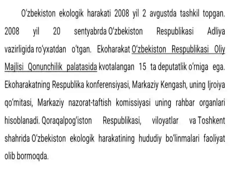 Mahmudjonova Durdonaning ijtimoiy ekologiya fanidan tayyorlagan taqdimot 4