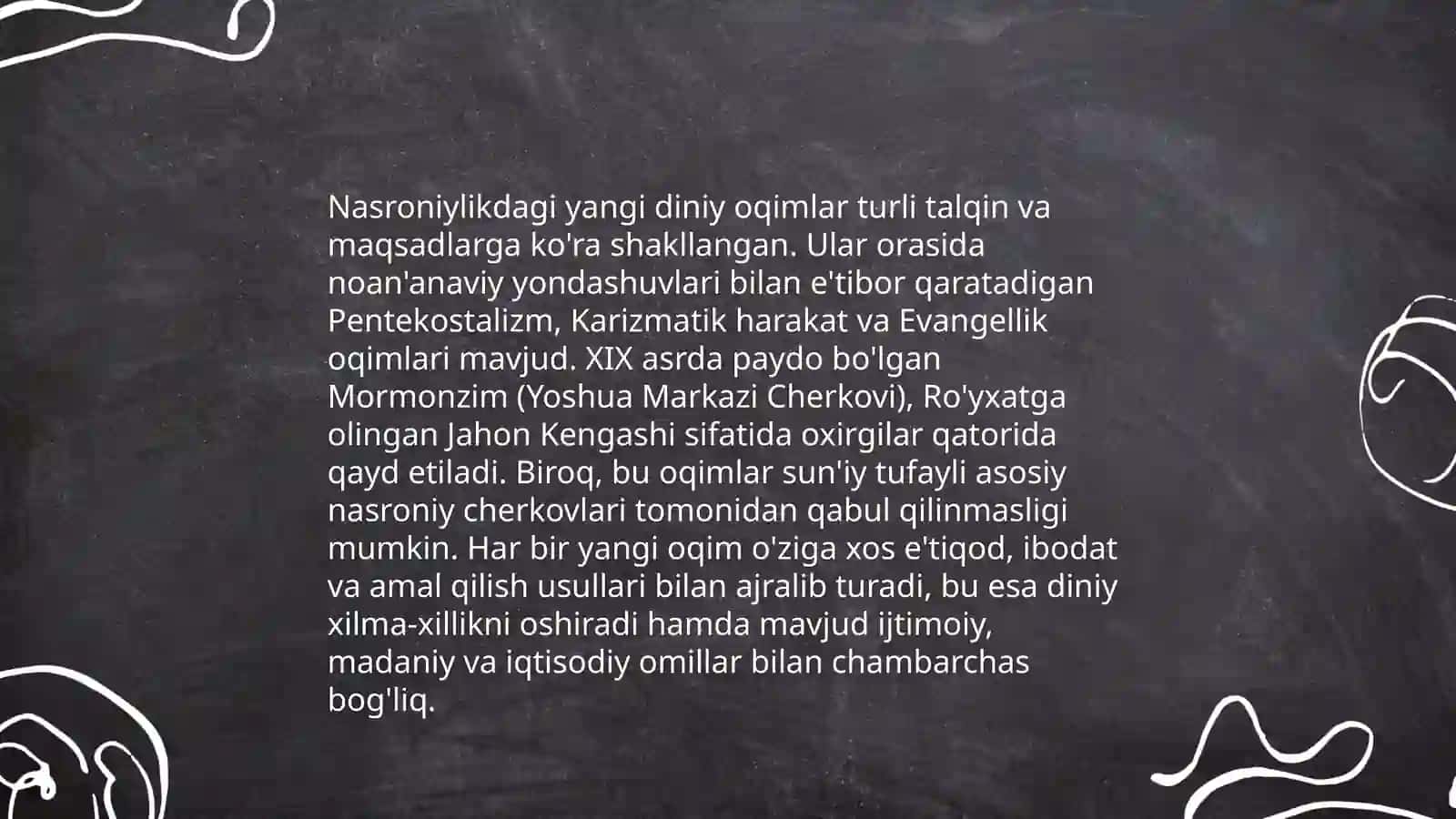Islomda zamonaviy diniy harakatlar 4
