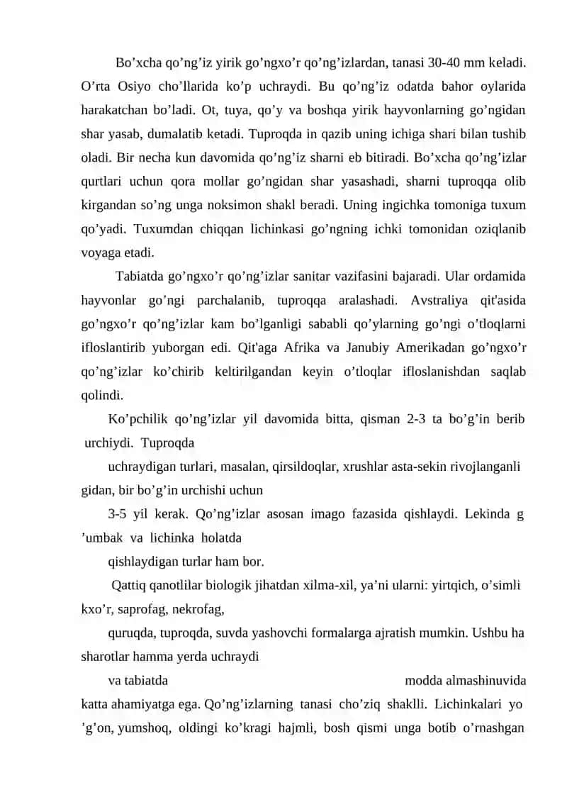 Qattiqqanotlilar turkumi vakillari 4