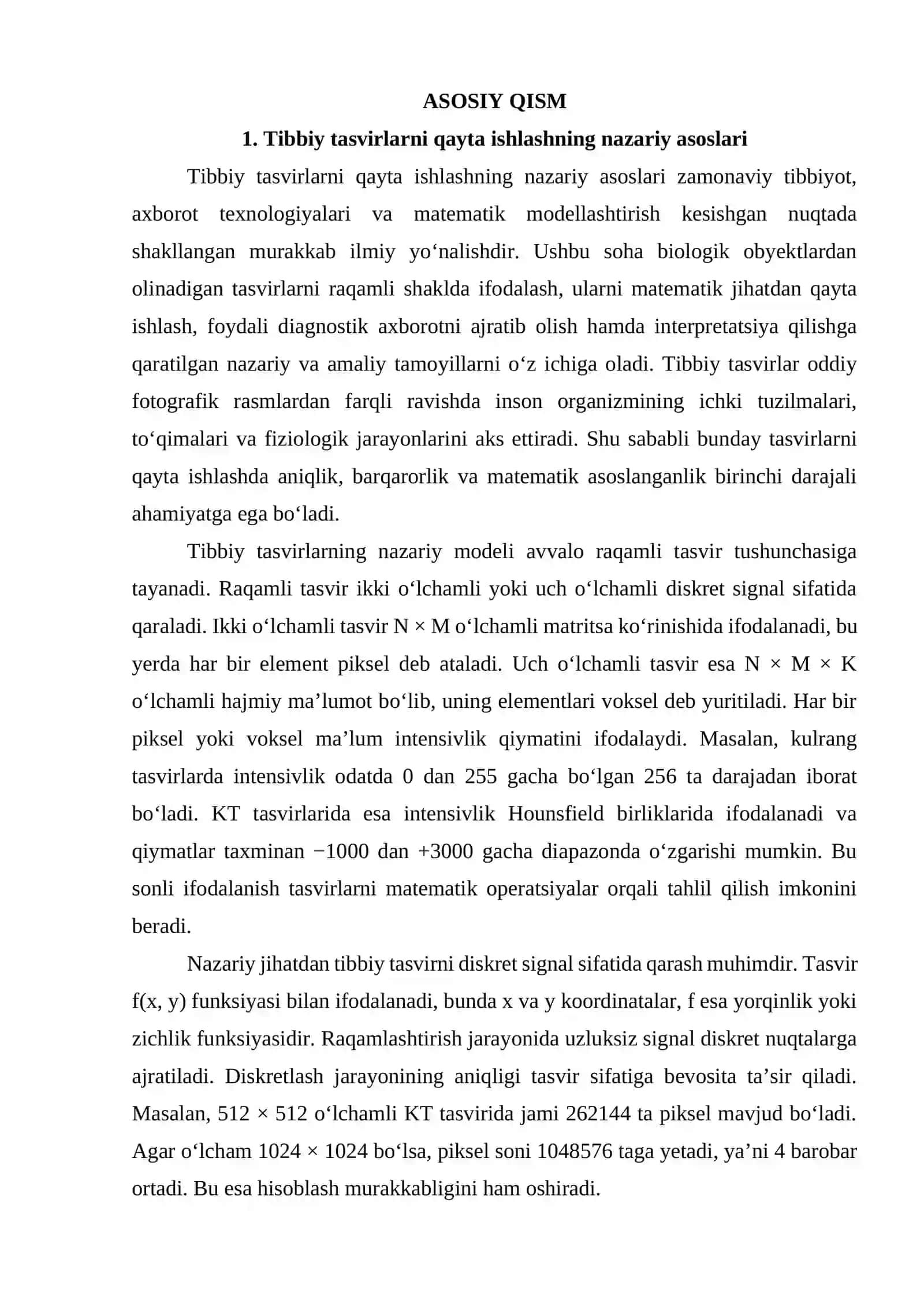 Tibbiy diagnostikada rasmni qayta ishlash qo‘llanmalari 4