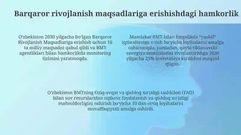 O'zbekiston va BMT: Tarixiy asoslar va asosiy yo'nalishlar 4