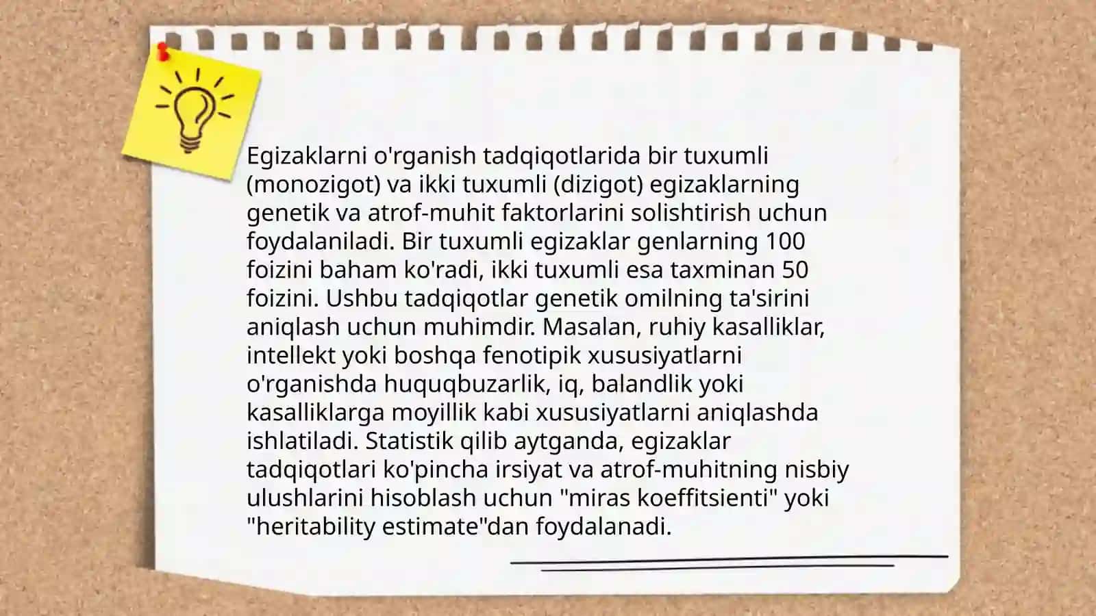 Psixogenetikaning asosiy metodlari 4