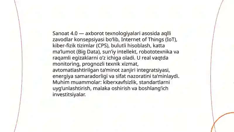 Axborot texnologiyalarining ishlab chiqarishda qullanishi 4