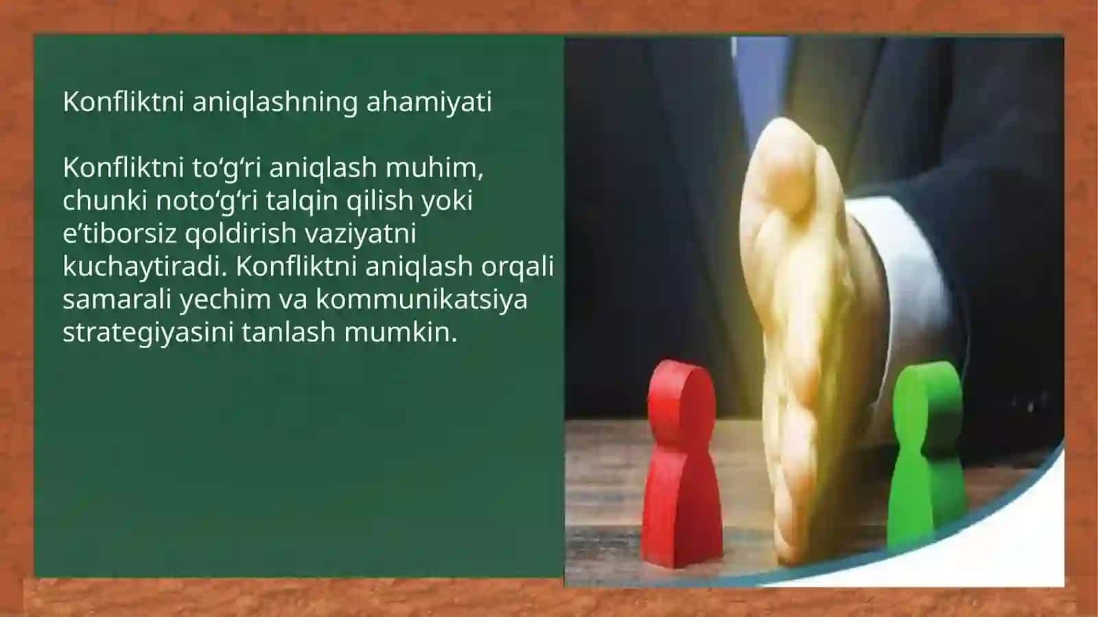 “Konfliktli vaziyatlarda kommunikatsiya strategiyalari” 4
