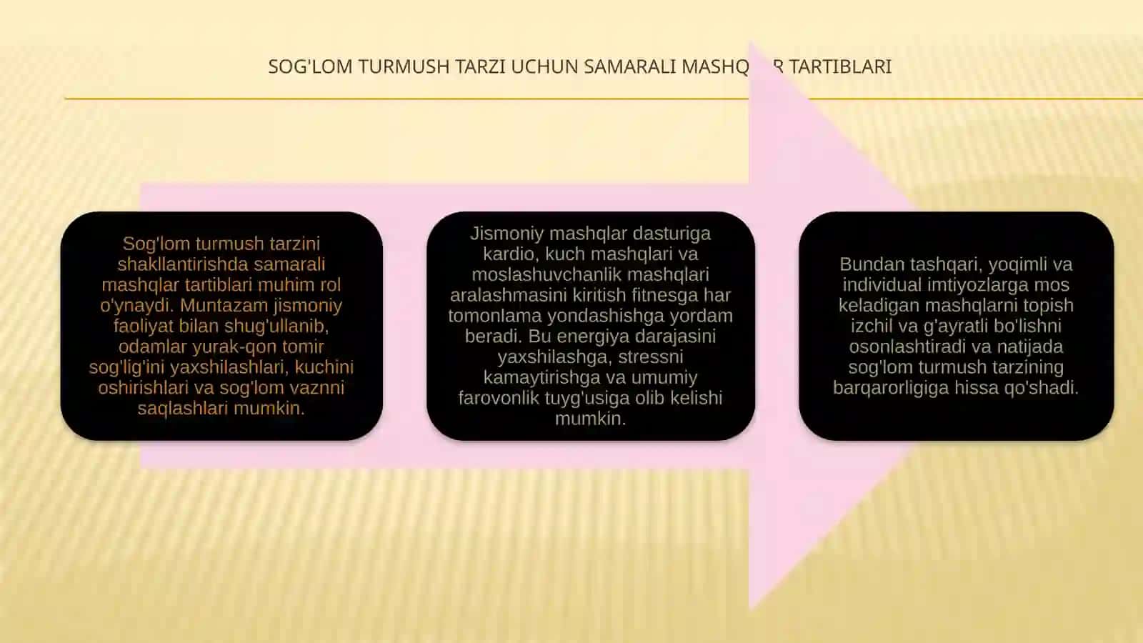 Sog'lom turmush tarzi usullari bilan tanishtirish 4