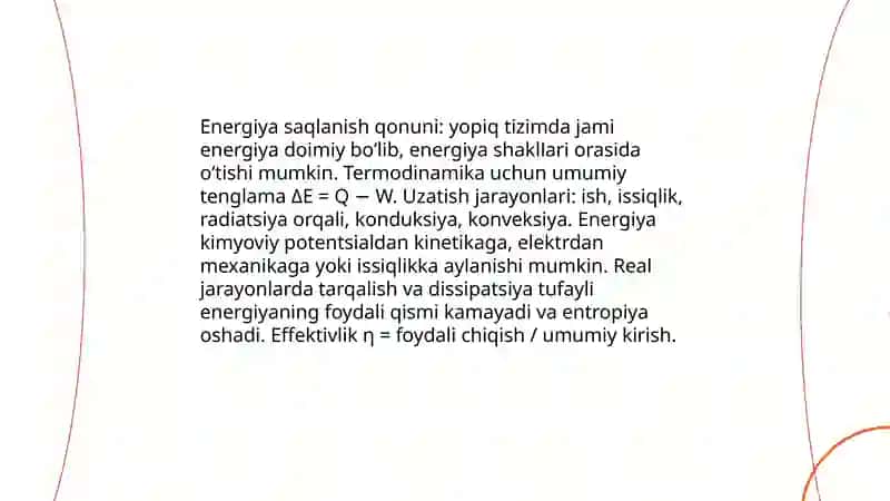 Energiya almashinuvi 4