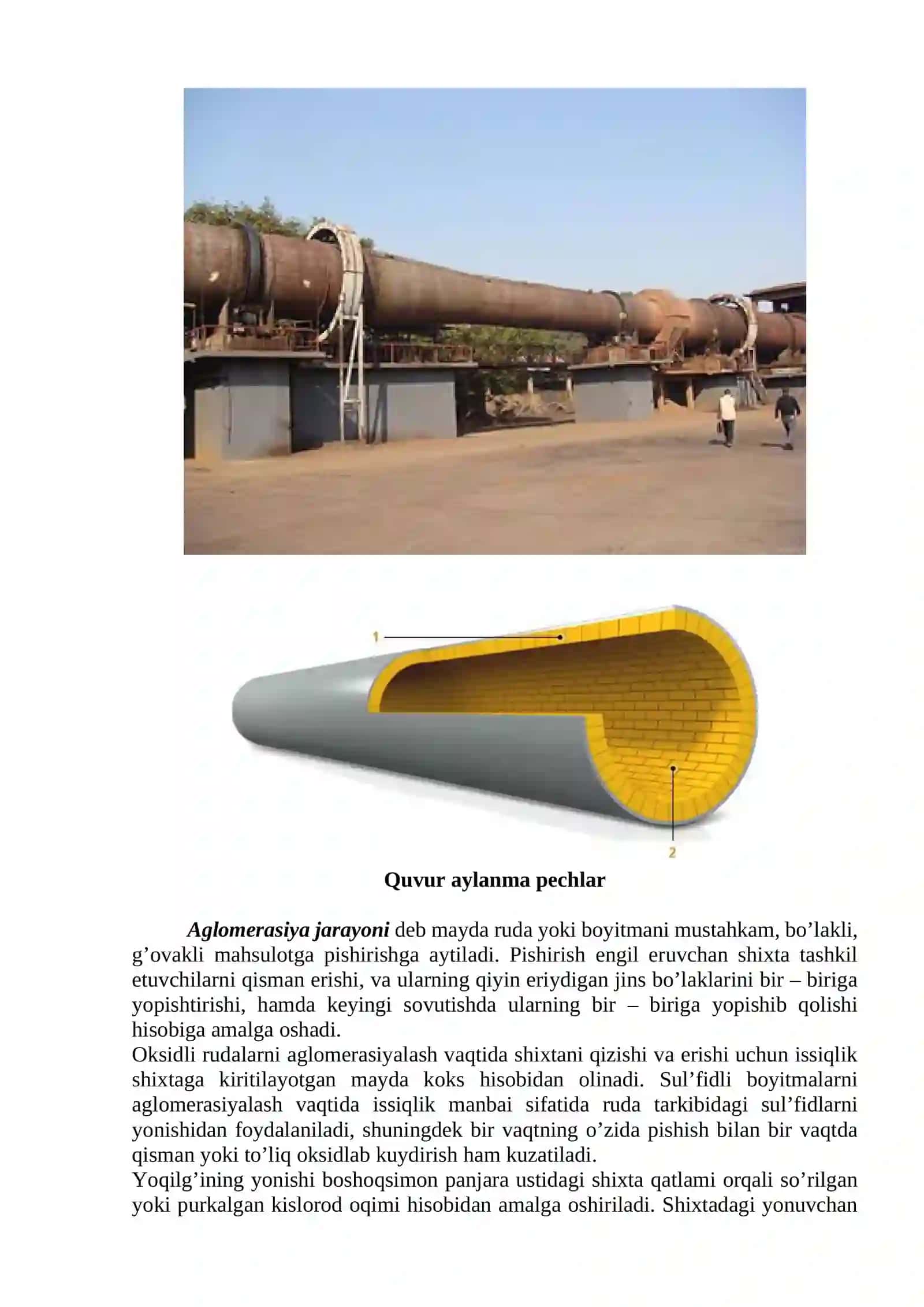 Kuydirish va quritish pechlarining umumiy harakteristikasi 4