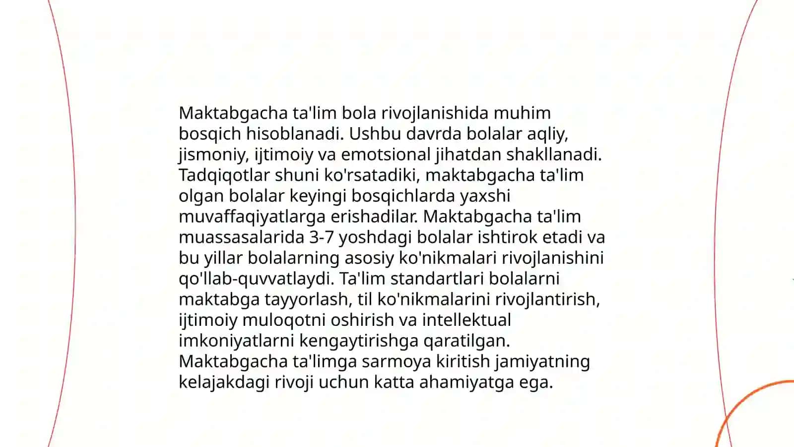 Ta'lim tizimining umumiy tuzilishi 4