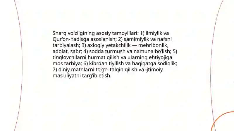 Sharq voizligi 4