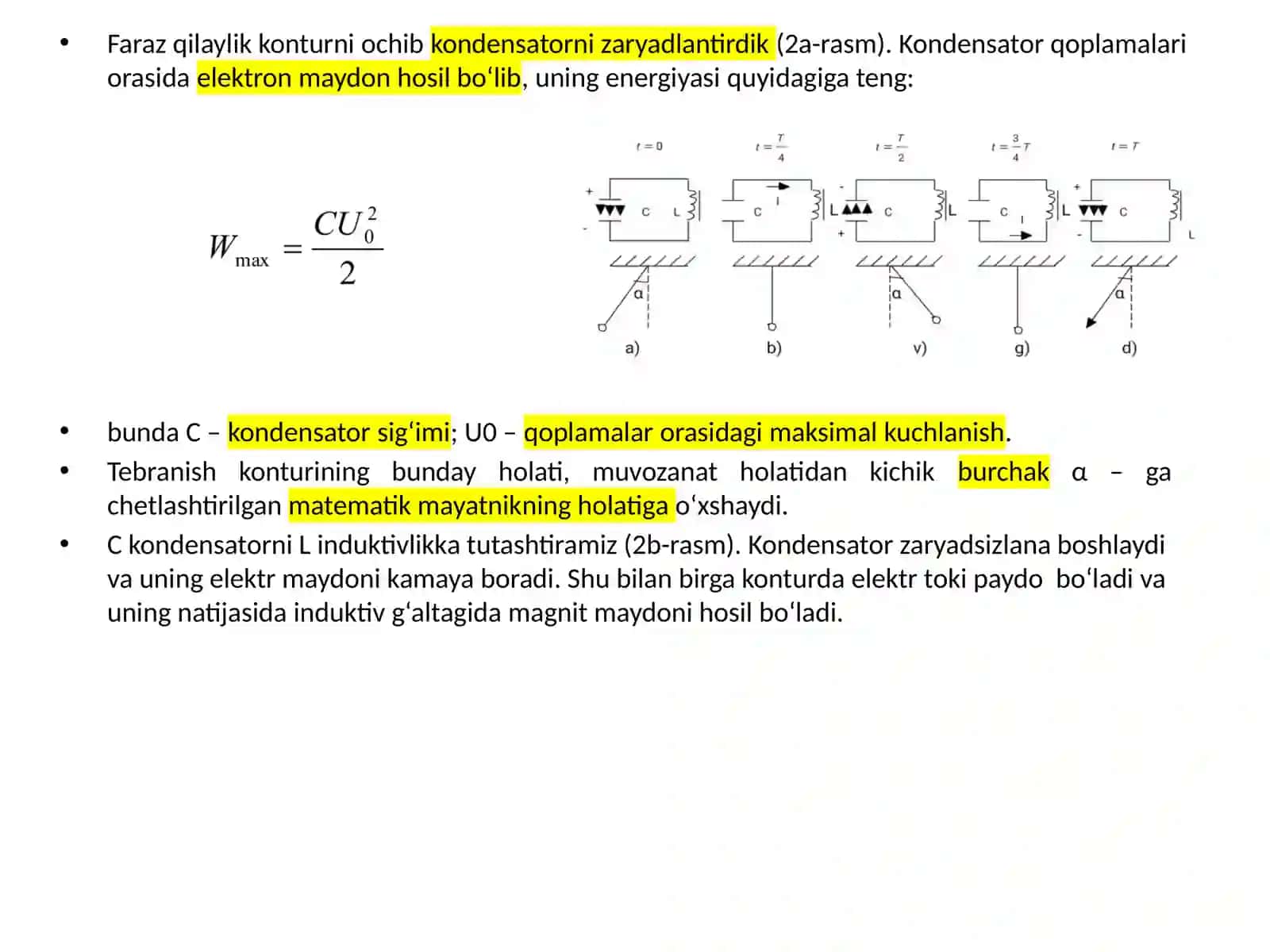 Elektromagnit Tebranishlar 4
