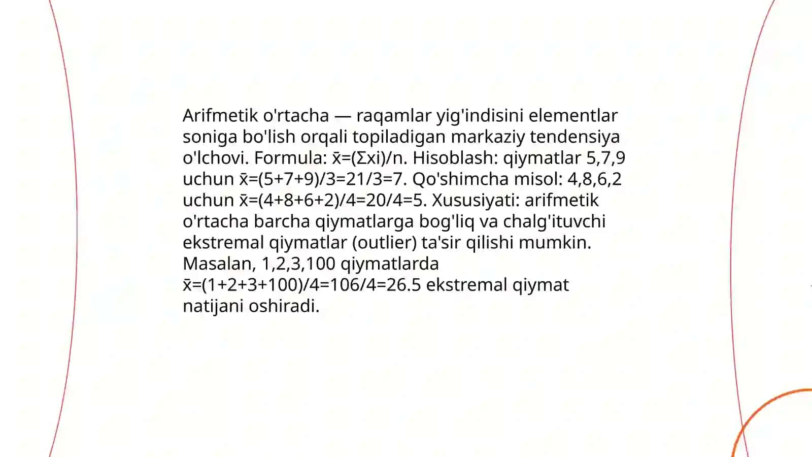 Kompyuter tarmoqlari va internet tizimida ishlash Mustaqil o'zlashtiriladigan mavzular bo'yicha talabalar tomonidan referatlar tayyorlash va uni taqdimot qilish 4