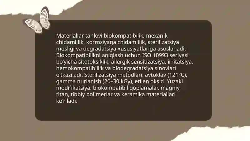 Tibbiy buyumlar ishlab chiqarish 4