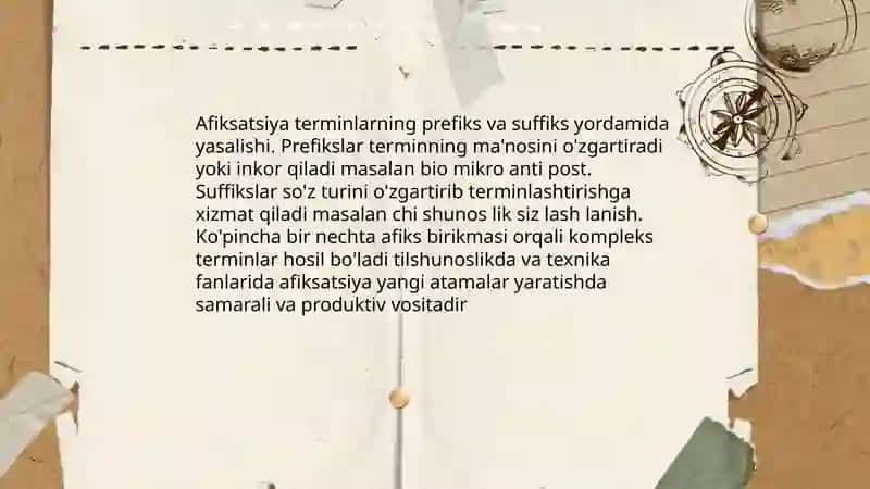 Terminlarning yasalishi 4
