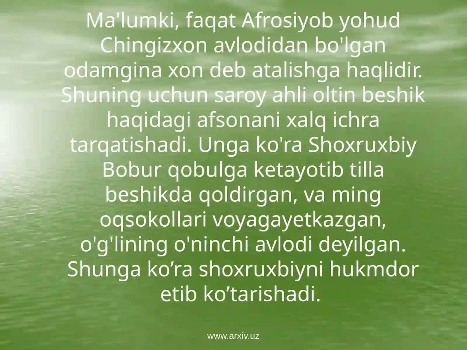 QO'QON XONLIGIDA SAROY UNVON VA MANSABDORLARI 4