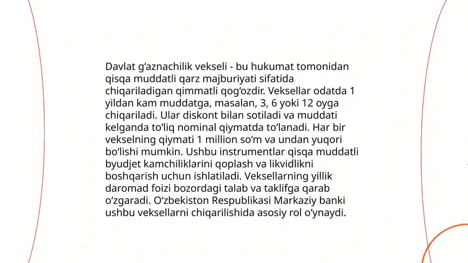 Davlat qimmatli qog‘ozlari turlari 4