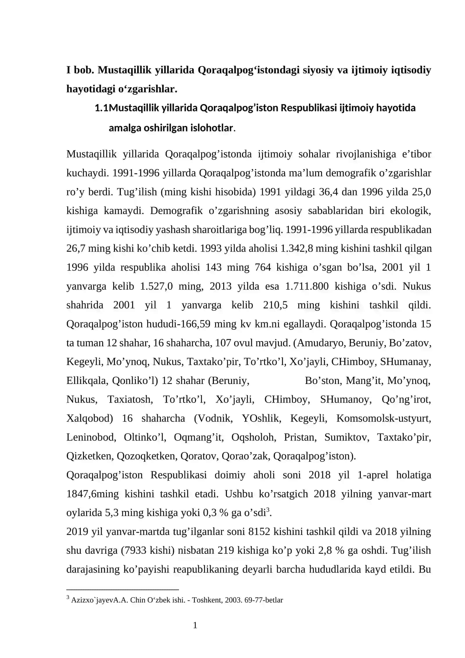 Mustaqillik yillarida Qoraqalpog’iston Respublikasi 4
