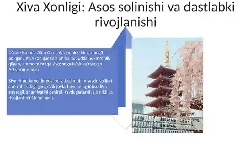 O'rta Osiyoning Shayboniylar Ashtarxoniylar, Xiva xonligi tarixiy geografiyasi 4