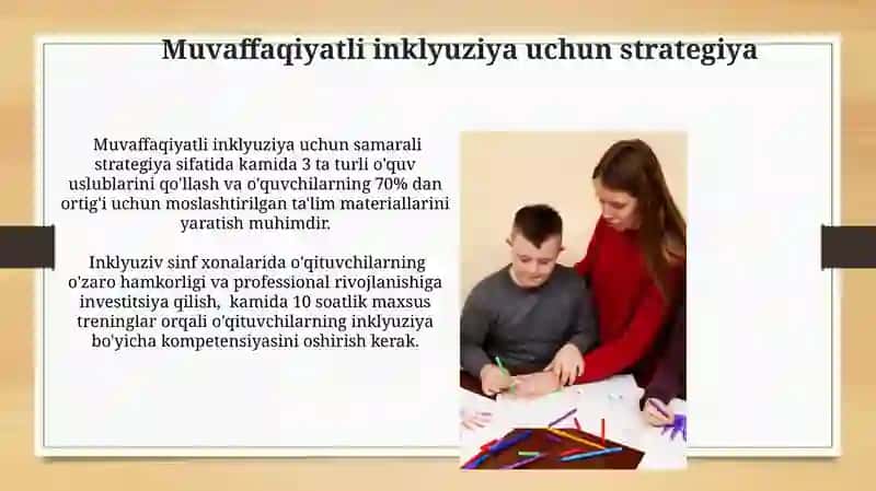 Inklyuziv ta’limning ijtimoiy strategiyalari 4