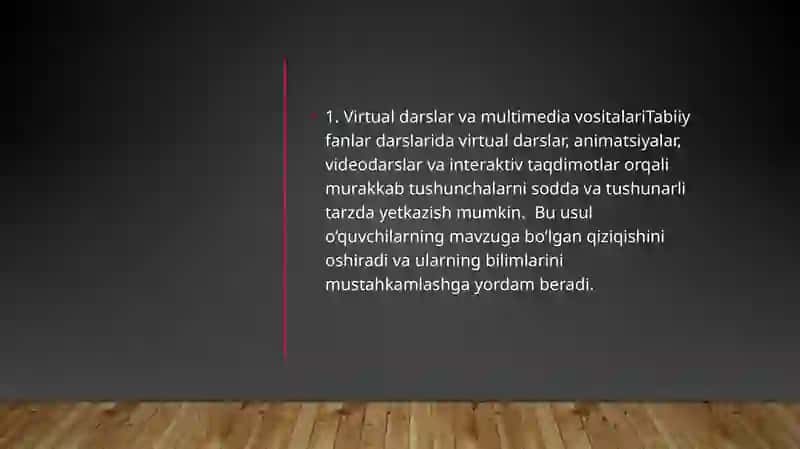 Tabiiyfanlardarslarida axborot texnologiyalaridan foydalanish 4