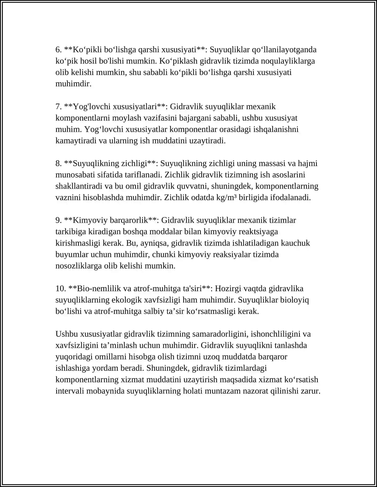 MEXATRONIKADA QO'LLANILADIGAN GIDRAVLIK YURITMALAR 4