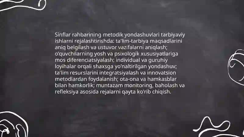 Tarbiyaviy ishlarni amalda oshirishda snif rahbarining pedagogik mahorati 4