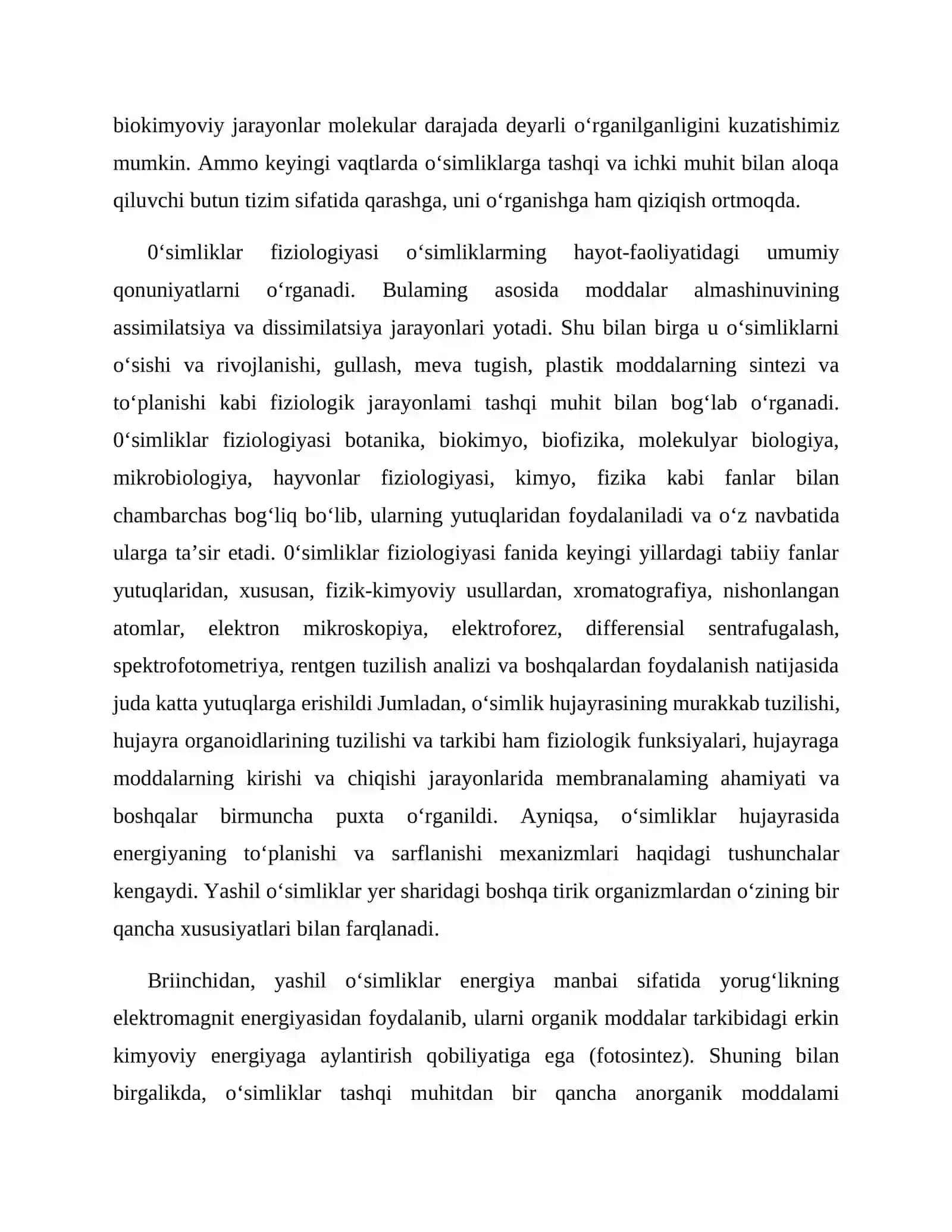 Ksilema va floema shiralarining tarkibi 4