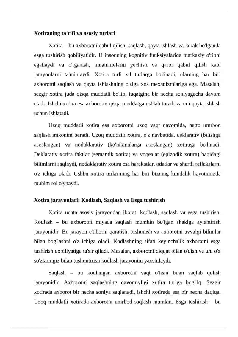 Xotira texnologiyalari 4