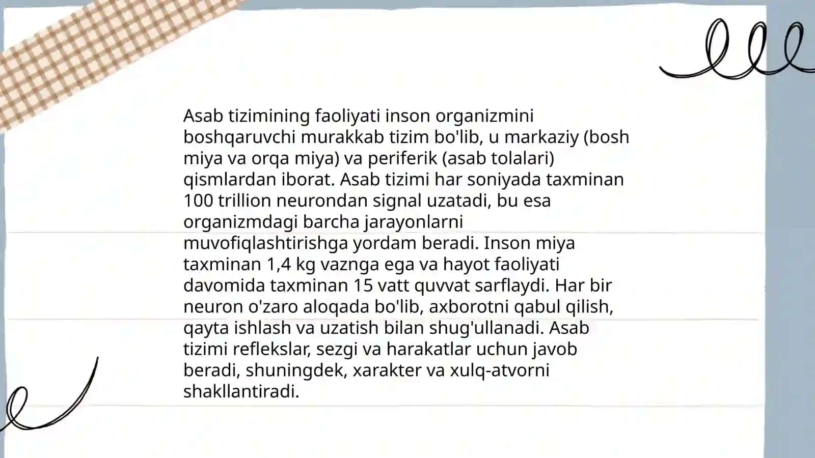 Miyaning tuzilishi 4